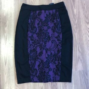 Black and purple skirt new🔮